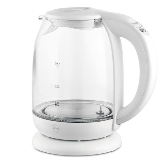 ELDOM C510B Lumi electric kettle, 1.7 L, 2200 W, White