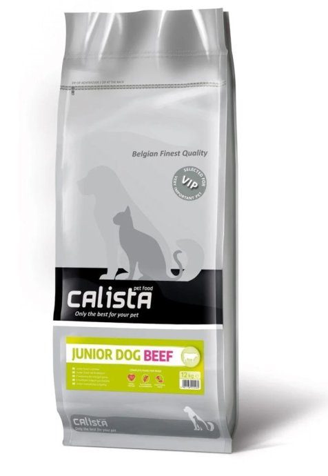 CALISTA Junior Beef - kuiv koeratoit - 12kg