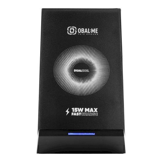 OBAL:ME StandCharger juhtmevaba laadija alus 15W / must
