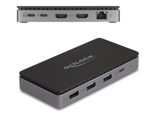 DeLOCK USB-C / Thunderbolt 3 / Thunderbolt 4 dokkimisjaam