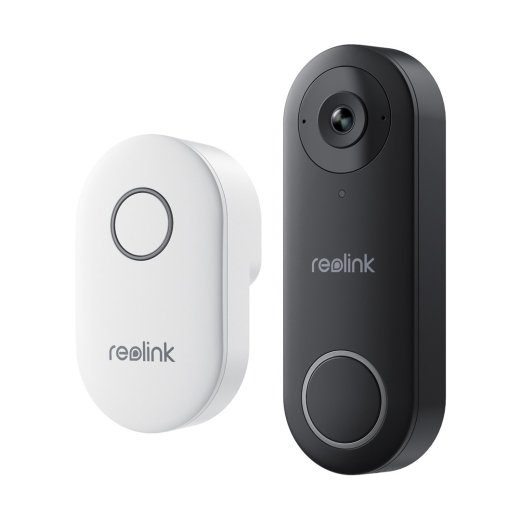 Reolink D340W - 5MP videokell kellaga, 2,4/5 GHz Wi-Fi, isikupüüdmise tuvastamine, kahesuunaline audio, koos NVR-dega, valge