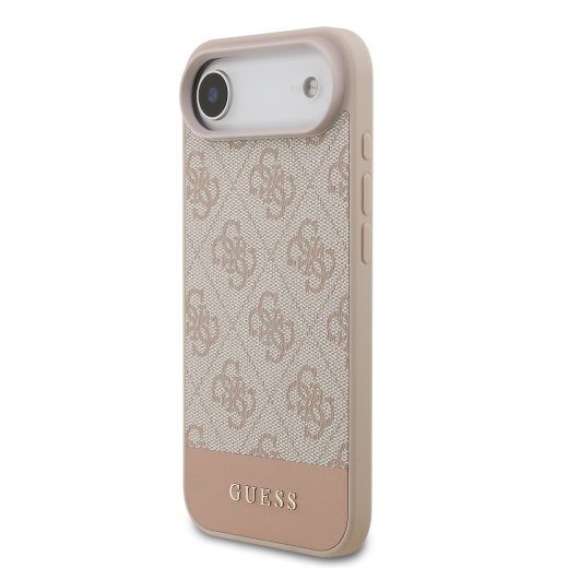 Guess PU 4G triibuline ümbris iPhone Air jaoks / Roosa
