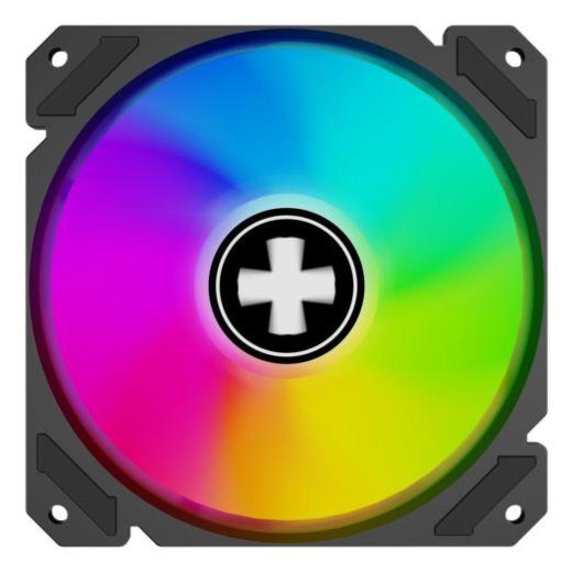 KORPUSE FAN 120MM PWM ARGB REVERS/4PIN XF065 XILENCE