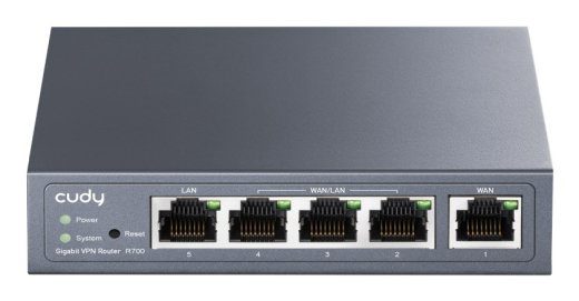 Cudy Gigabit Multi-WAN VPN ruuter juhtmeta ruuter Kiire Ethernet, Gigabit Ethernet hall