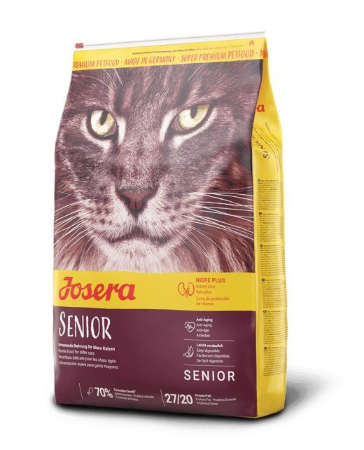 Josera Senior kasside kuivtoit 10 kg Mais, Maksa, Riis