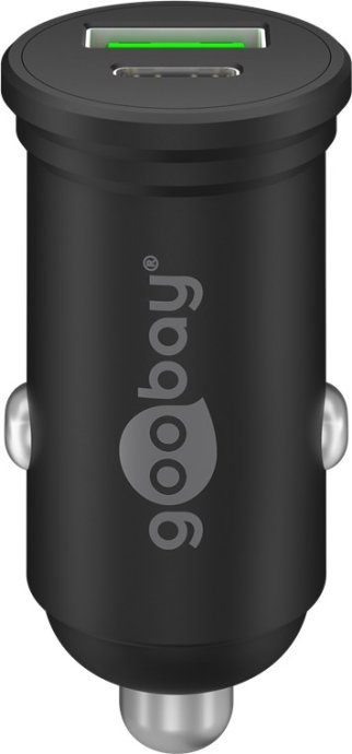 Dual-USB kiirlaadija autos USB-C PD-ga (45 W)
