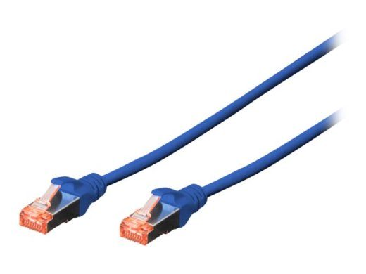 DIGITUS Professional CAT 6e SFTP, PiMF 25cm sinine paanikaabel