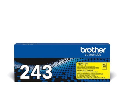 Brother TN 243Y Yellow 1000-page Toner