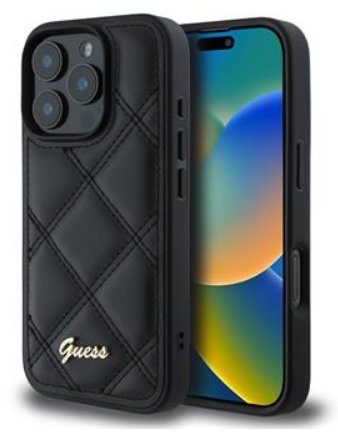 Guess GUHCP16LPSQSQSK Tagumine ümbris Apple iPhone 16 Pro jaoks