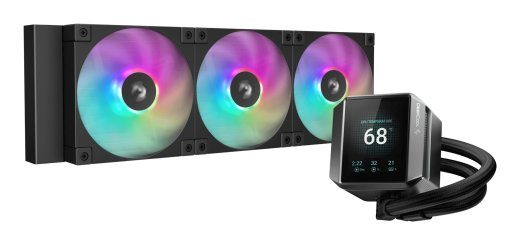 DeepCool MYSTIQUE 360 ARGB 12 cm Must Protsessori Üheosaline Vedeljahuti