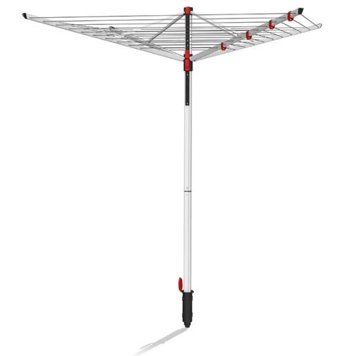 Outdoor riide kuivatusrekk Vileda Sun Lift Compact 168250 Must, Valge Alumiinium 40 m