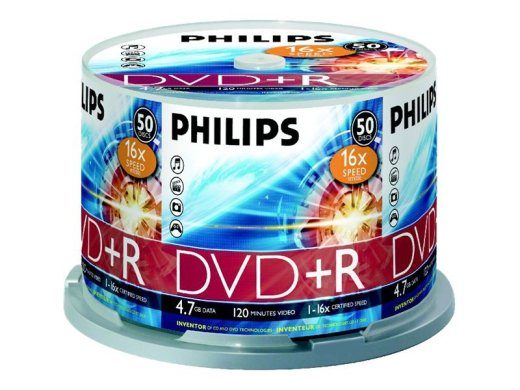 Philips DR4S6B50F 50tk DVD+R 4.7GB