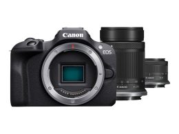 Canon EOS R100 Mirrorless Camera + RF-S 18-45mm IS STM Lens + RF-S 55-210mm IS STM Lens Megapixel 24.1 MP Image stabilizer ISO sensitivity (max) 25...