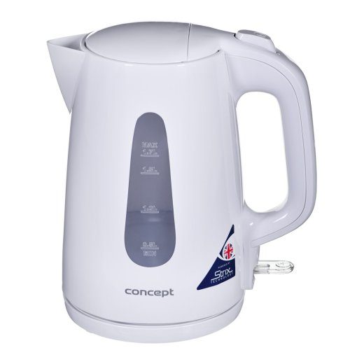 Concept RK2380 elektrinis virdulys 1,7 L 2200 W baltas