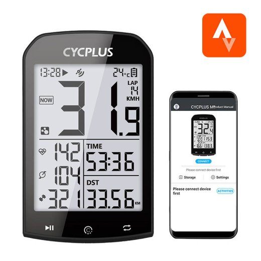 GPS jalgratta arvuti Cycplus M1 - ühildub Strava, Trainingpeaks jne-ga