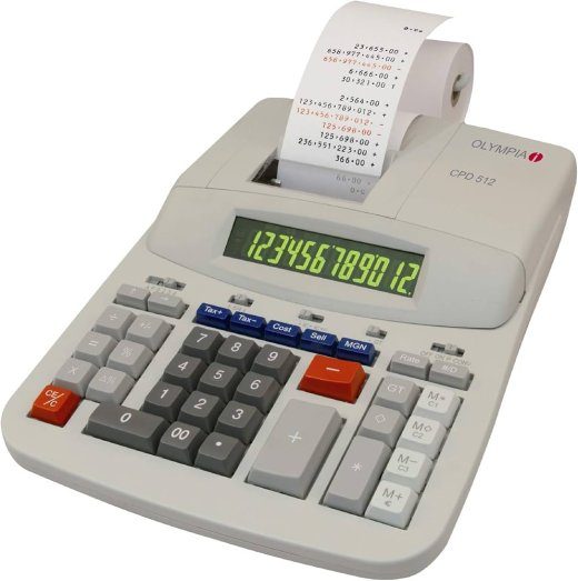 Olümpiaa Bordregner Med Printer
