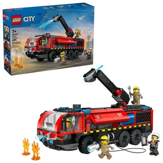 LEGO CITY 60499 Lennujaama tulekustutusauto