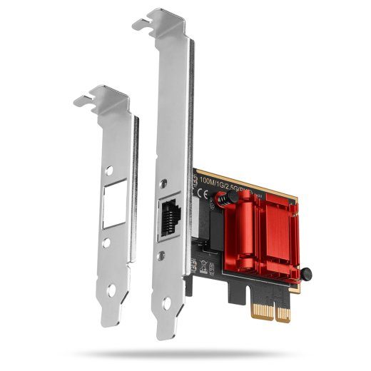 AXAGON PCI-Express network card with 2.5 Gbit/s transmission rate and PXE support PCEE-G25
