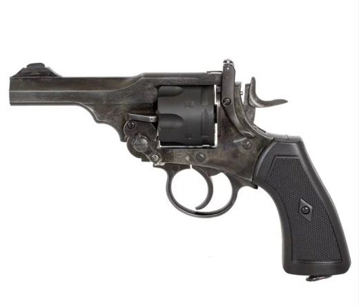 WEBLEY MKVI .455 Police kal.5,5 mm Diabolo padrunitiga revolver 6-lasku. 4’ piipp CO2 Battlefield Ekp kuni 17J