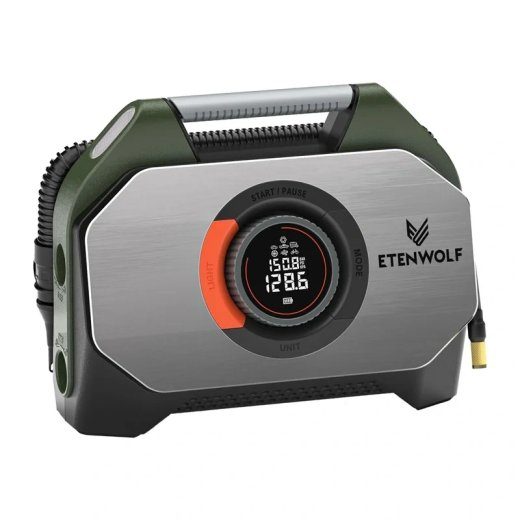 Etenwolf S7 autoõhukompressor, 11,03 baari, 38 400 mAh