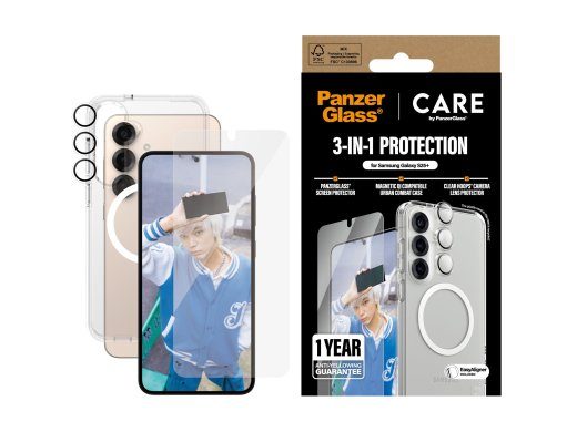 CARE by PanzerGlass Kaitsekate 100% Taastatud Termoplastist Polüuretaanist (TPU) 100% Taastatud Polükarbonaatist
