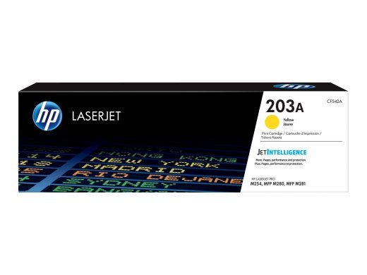 HP 203A kollane tooner CF542A 1300-leheküljelisele