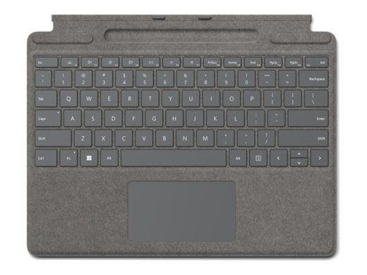 MICROSOFT Surface Pro 9/10 tüübikate koos Slim Pen COMM plaatina inglise rahvusvaheline CEE EM