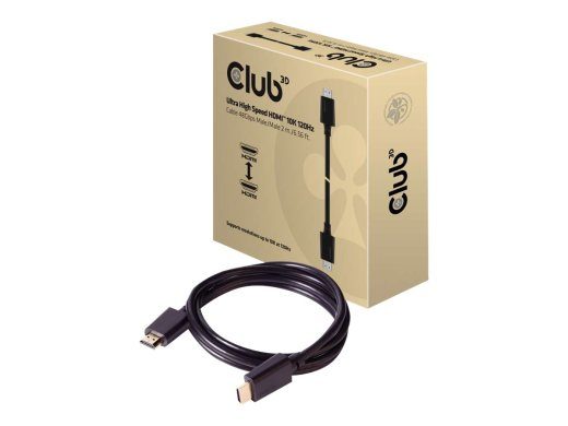 Club 3D CAC-1372 HDMI 2.1 kaabel 2m must