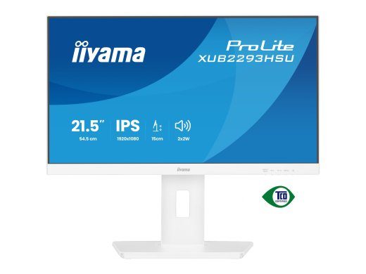 iiyama ProLite XUB2293HSU-W7 22-tolline IPS 1920 x 1080 (Full HD) HDMI DisplayPort 100Hz Monitor