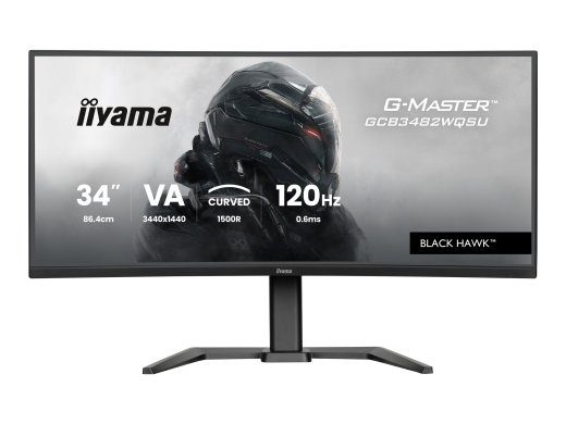 Iiyama GCB3482WQSU-B1 34 VA 3440 x 1440 (UltraWide) 120Hz HDMI DisplayPort monitor