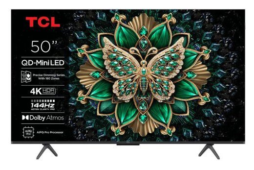 TV Set TCL 50 " 4K Ultra HD 3840 x 2160 pixels Flat 16:9 50Q6C