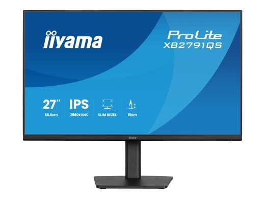 iiyama ProLite XB2791QS-B1 27-tolline 2K IPS 2560 x 1440 HDMI DisplayPort 75Hz monitor