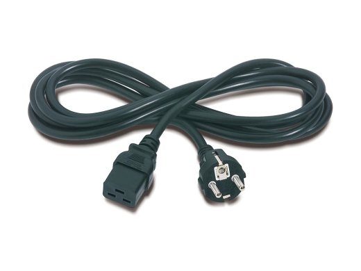 APC Toitekaabel IEC 60320 C19 toide CEE 7/7m AC 230V 2,5 m must