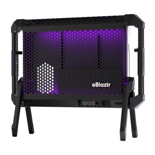 eBlaztr Mini ITX mängukaabi transpordikott ilma toiteallikata must