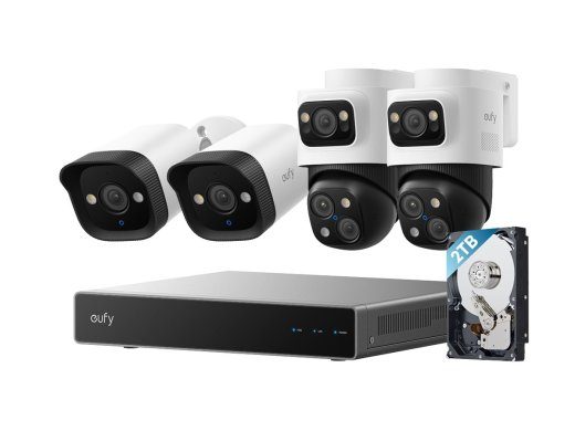 Eufy saugumo sistema S4 NVR + kameros