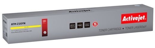 Activejet ATM-216YN toner (asenduskomplekt Konica Minolta TN216Y jaoks; Supreme; 26000 lehte; kollane)