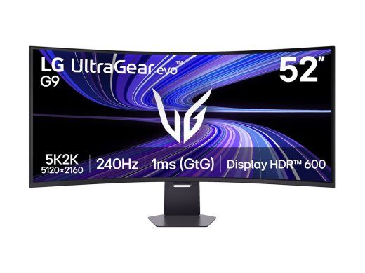 LG UltraGear evo 52G930B-B 52-tolline UltraWide 5120 x 2160 240Hz HDMI DisplayPort USB-C
