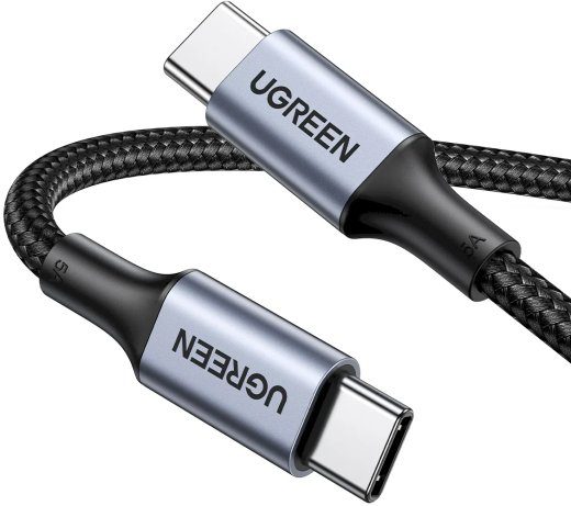 UGREEN US316 USB-C kuni USB-C kaabel 100W 1.5 m / hall