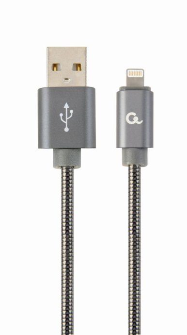 KAABEL LIGHTNING KUNI USB2 2M/CC-USB2S-AMLM-2M-BG GEMBIRD