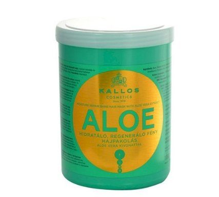 Kallos Aloe niisutav taastav läike mask 1000 ml