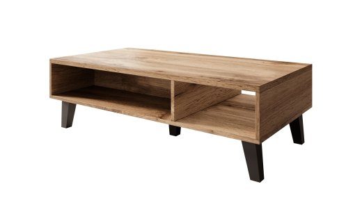 Kohvitud laud NORD 110cm wotan tamm/antratsiit