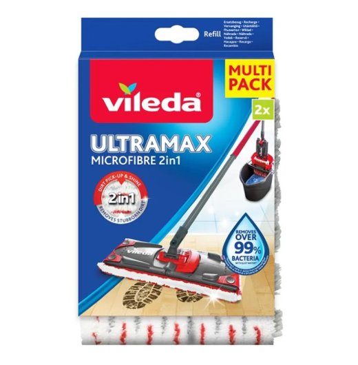 Vileda Ultramax ja Ultramat TURBO 2tk moppide täitekomplektid