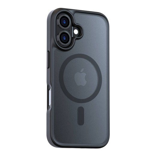 Torras Guardian Magnetic seeria ümbris iPhone 16 jaoks (must)