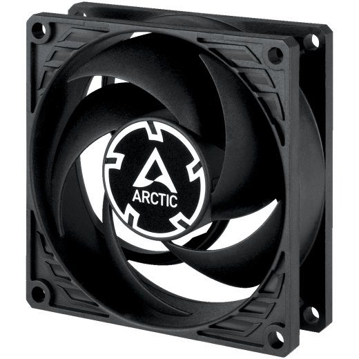 ARCTIC P8 Max ventilaator 1-pack must 80 mm