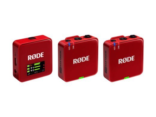 RØ Wireless GO Juhtmevaba Mikrofonisüsteem Juhtmevaba Punane