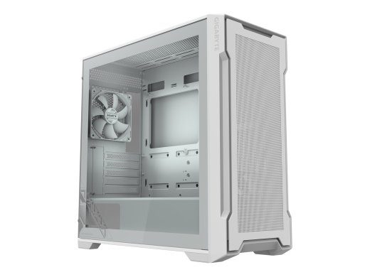 Gigabyte C102 GLASS ICE torn Mini ITX/micro ATX ilma toiteallikata valge