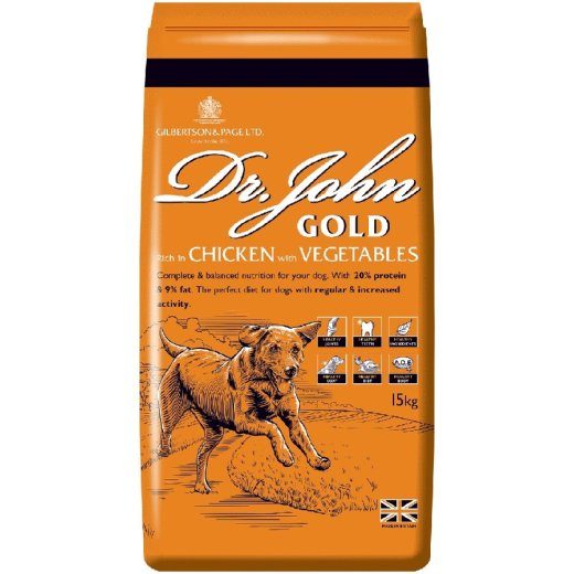 DR JOHN Gold Chicken - kuiv koeratoit - 15kg