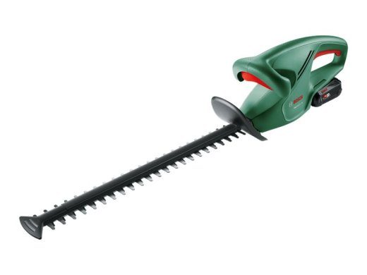 Bosch EasyHedgeCut 18-45 elektros krūmų žirklės 2400spm, peilio ilgis 45cm