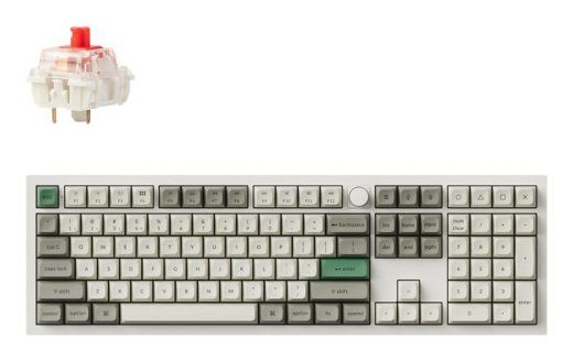 KLAAS KLAVIATUR WRL Q6 MAX RGB/SHELL VALGE Q6M-P1 KEYCHRON