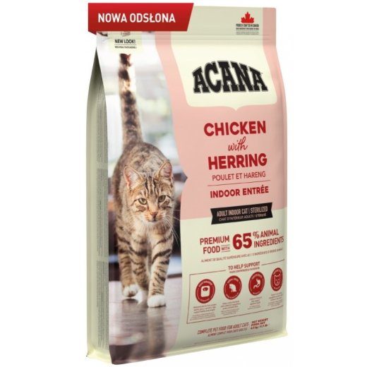 ACANA Indoor Entrée - kuiv kassitoit - 4.5kg